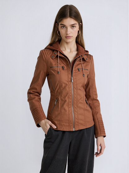 Giacca in Pelle Italiana Classica | Giulia