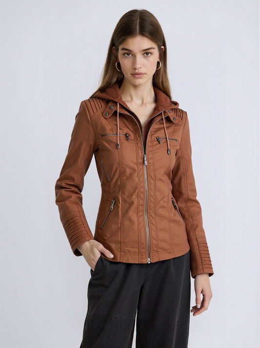 Giacca in Pelle Italiana Classica | Giulia