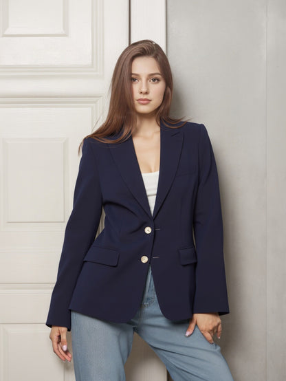 Blazer Sartoriale con Bottoni Dorati | Francesca