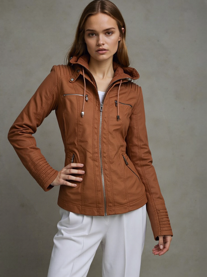 Giacca in Pelle Italiana Classica | Giulia