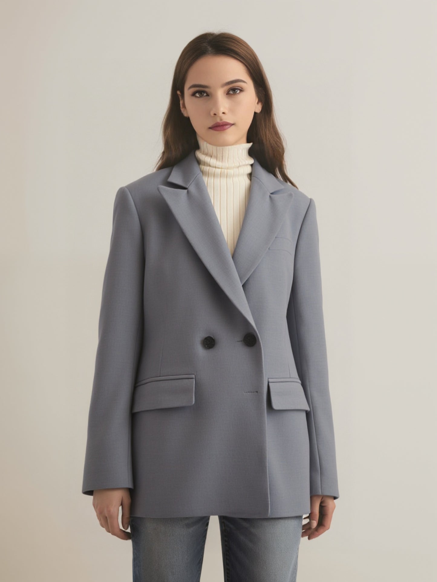 Blazer Classico con Vestibilità Strutturata | Adriana