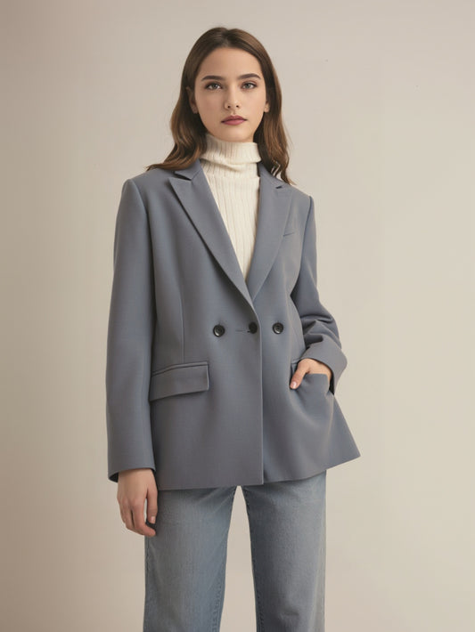 Blazer Classico con Vestibilità Strutturata | Adriana