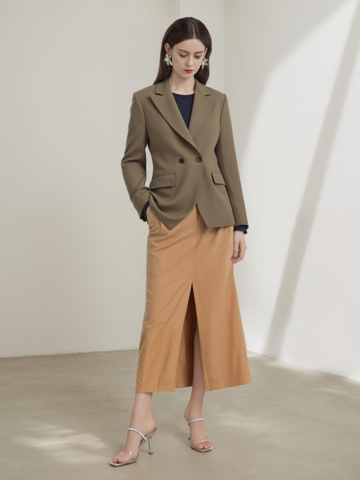 Blazer Classico con Vestibilità Strutturata | Adriana