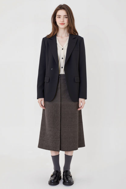 Blazer Classico con Vestibilità Strutturata | Adriana