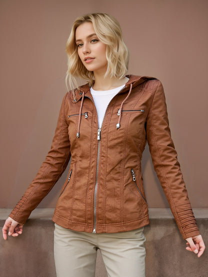 Giacca in Pelle Italiana Classica | Giulia